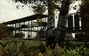 Unused factory near Berezino