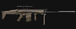 Mk17 - Assault rifle Caliber: 7.62x51mm NATO