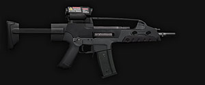 XM8 Compact - Assault rifle Caliber: 5.56x45 mm